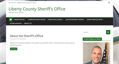 Desktop Screenshot of libertycountysheriff.org